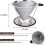 Kaffeefilter mit Basis, filterloser Papierfilter 3