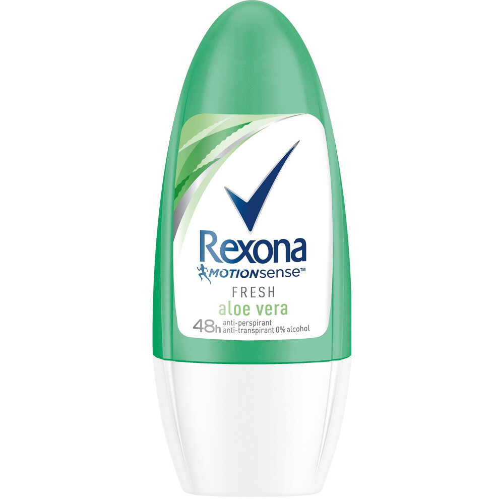 Rexona Women's Aloe Vera Roll-On Deodorant (6 X 50 Ml)