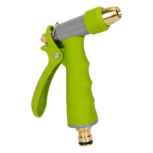 Ugello per tubo da giardino, ugello regolabile verde, accessori per detergenti per la casa