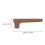 Door Handle Protector Handle Protector for Protecting 1Pcs Coffee Silicone 2