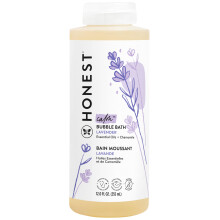 Honest Calming Lavender Hypoallergenic Bubble Bath with Naturally Derived Botanicals, Dreamy Lavender, 12 Fluid Ounce