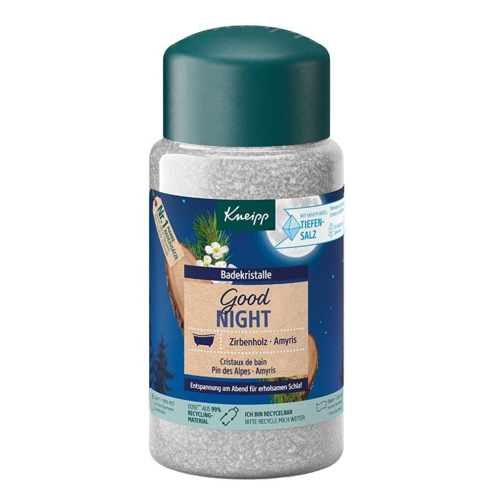 Kneipp - Bath Salts - Good Night - Crystals Pine And Amyris - 600G