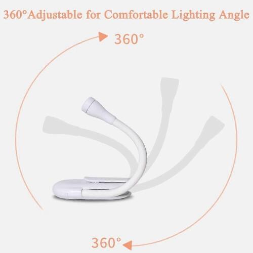 Lampe de lecture rechargeable, lampe pour lire au lit, lampe de lecture 1