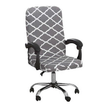 Promotion hivernale, Housse de chaise de bureau extensible, universelle, amovible et pivotante, housse de chaise moderne et lavable.