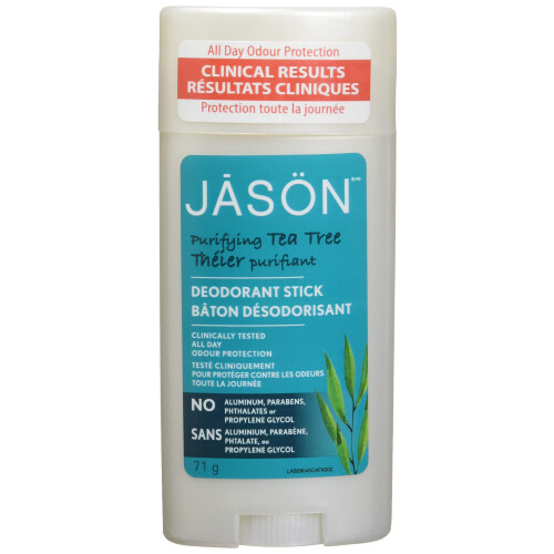 Jason | Tea Tree Oil Deodorant Stick | 3 x 71g
