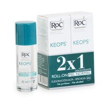 RoC Keops Deodorant Roll-On, 2-Pack, 30 ml