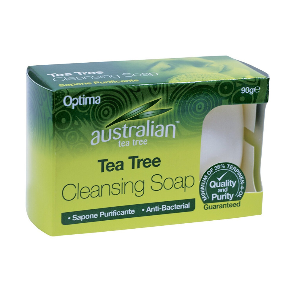 Australian Tea Tree Three Packs Of Cleansing Soap 90G