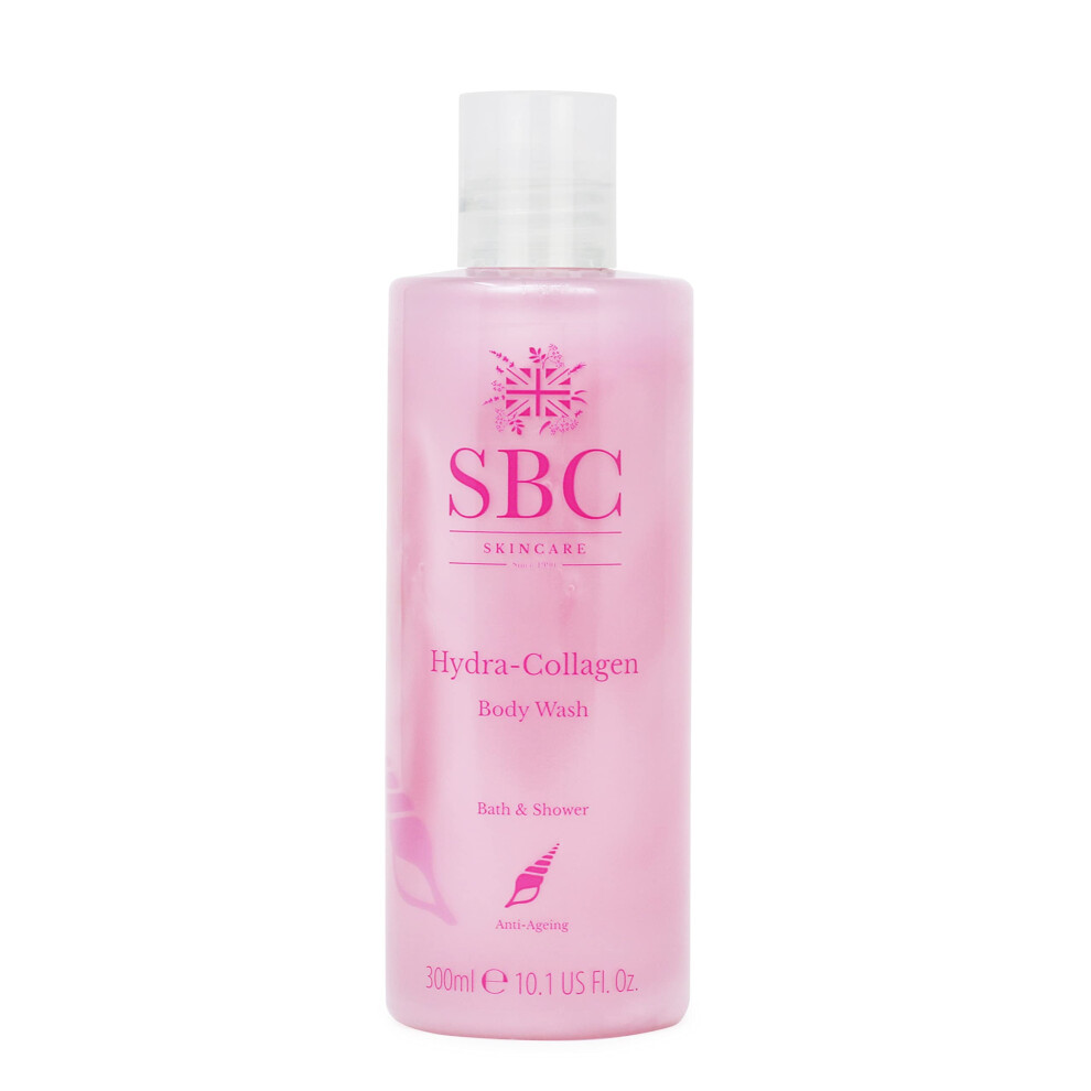 Sbc Cream Skincare Hydra-Collagen Body Wash 300Ml - Luxurious, Hydrating, Anti-Ageing Shower And Bubble Bath