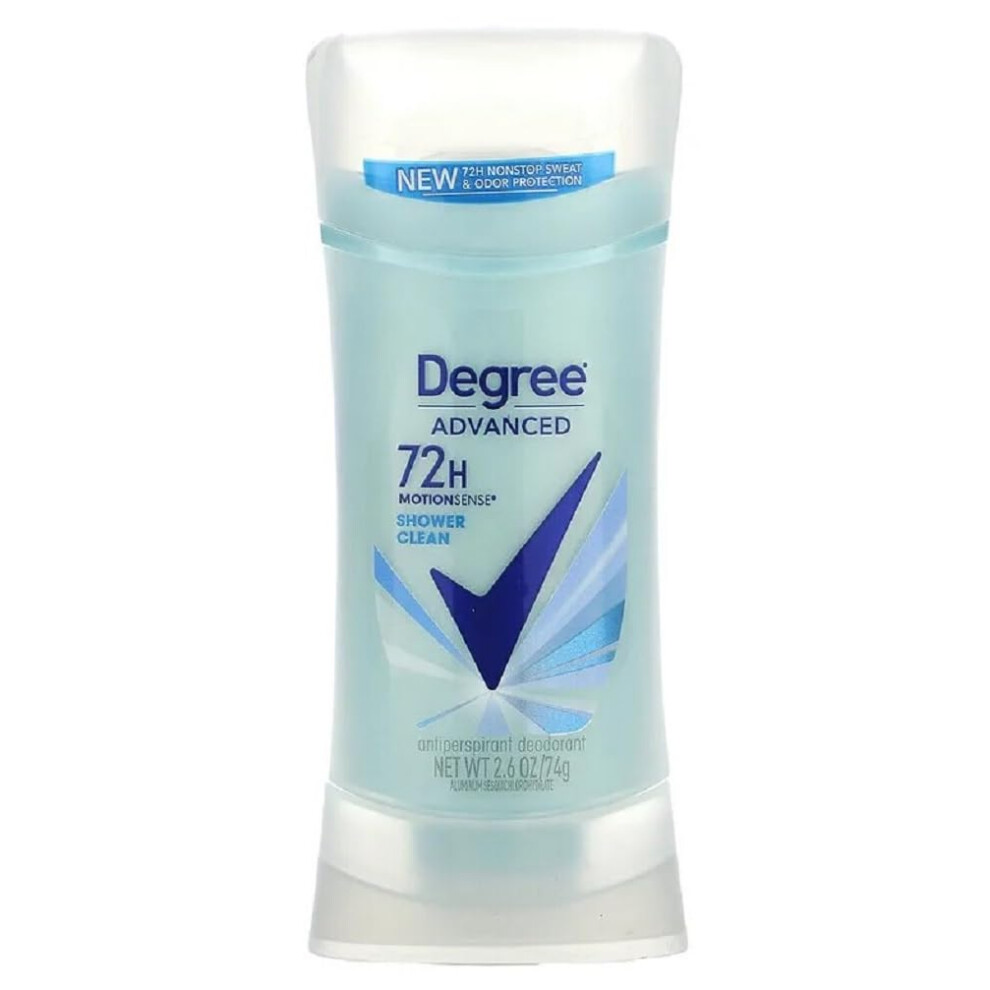 Degree Motionsense Invisible Solid Anti-Perspirant & Deodorant - Shower Clean 75 Ml (Pack Of 2)