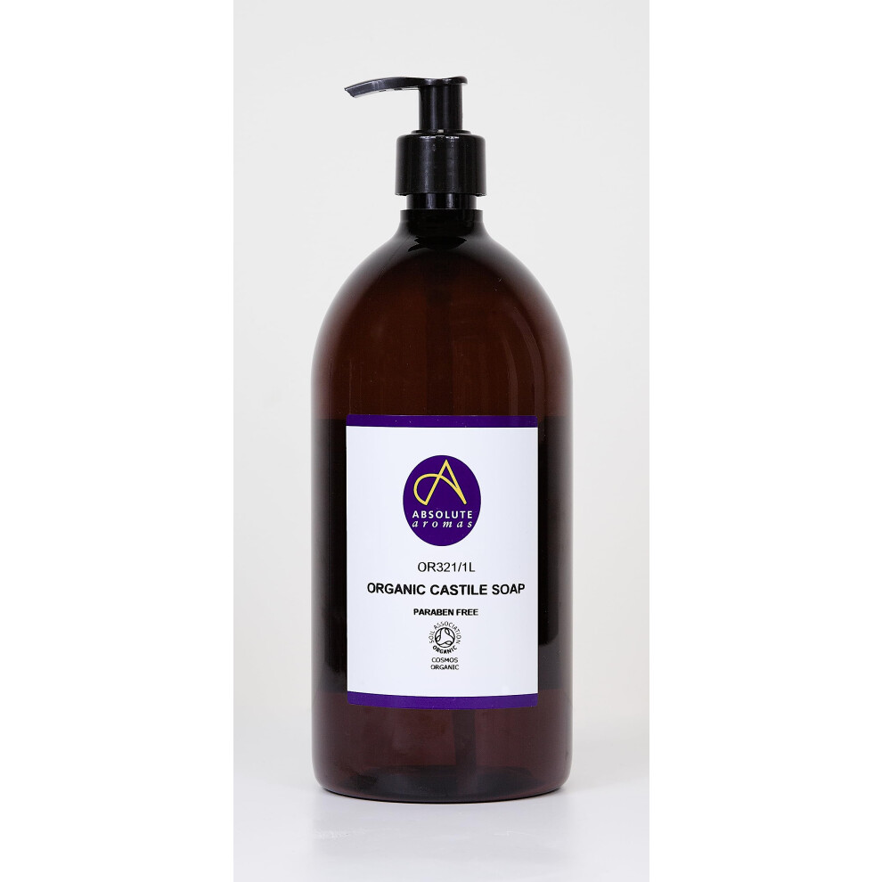 Absolute Aromas Organic Castile Liquid Soap 1L