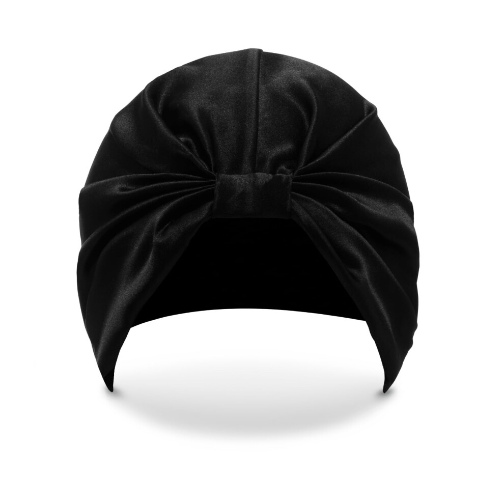 Silke London Silke Hair Wrap - The Eva | 100% Luxurious Silk Hair Wrap | The Silk Bonnet Hair Turban That Protects & Repairs Damaged Hair | Sleep Cap Suitable For