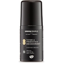Green People For Men No. 8 Thyme and Prebiotics Deodorant - Vegan, Organic & Cruelty Free, 75ml