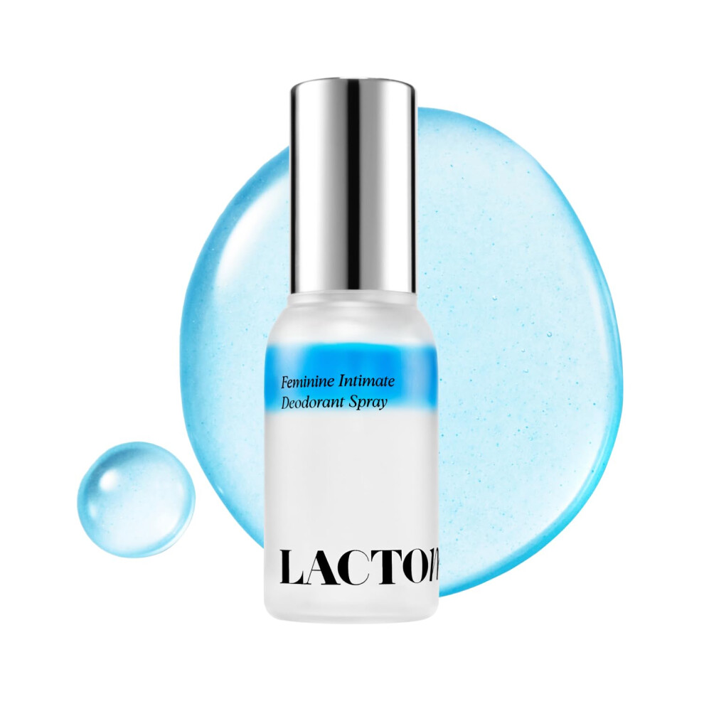 Lactomedi Feminine Intimate Deodorant Spray | Ph Balancing Spray | Artificial Fragrance-Free | Clinically Formulated For Odor Neutralization | Gentle,