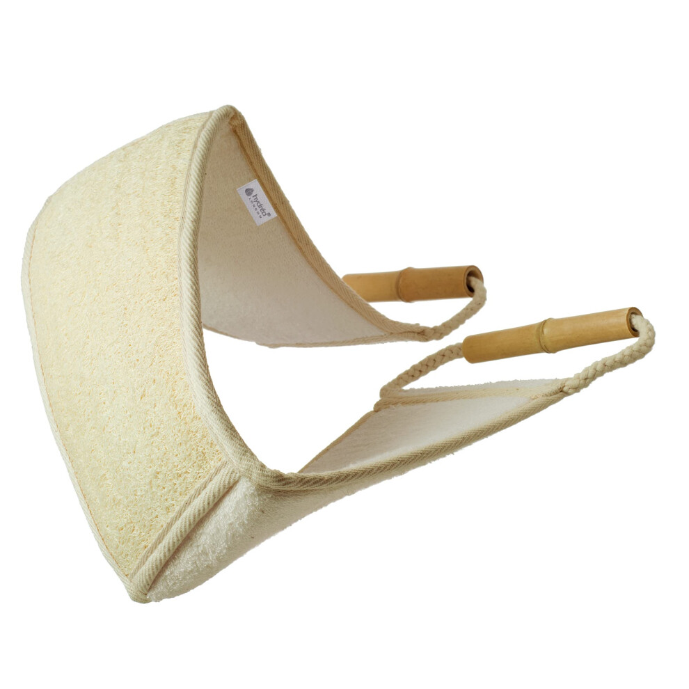 Hydrea London Hydrea Bamboo & Loofah Back Exfoliator-Wrap