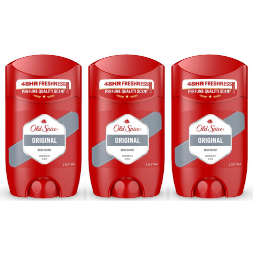 OS Original Deodorant Stick - Long Lasting Fresh Scent (3 x 50ml) 1