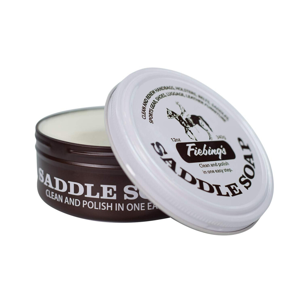 Fiebing's White Saddle Soap (, 12Oz)