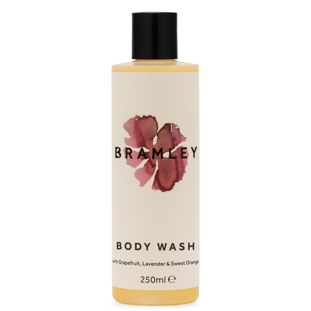 Bramley Products Lavender/Orange Bramley Body Wash, Natural Shower Gel With Grapefruit, & Sweet Essential Oils, Uplifting And Refreshing Vegan Shower Gel (250Ml)