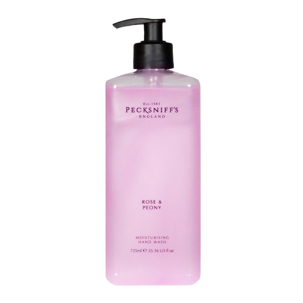 Pecksniff's Hand Wash - Liquid Hand Soap For Soft Skin, Natural, Revitalising, Hydrates And Moisturises, Handcrafted In England, Cruelty Free, Gift Of