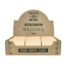 Faith In Nature Natural Orange Hand Soap Bar Box Set, Invigorating, Vegan & Cruelty Free, No SLS or Parabens, 18 x 100g