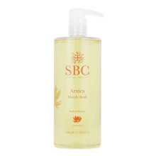 SBC Skincare Arnica Muscle Soak - 1000ml | Soothing Bubble Bath For Men And Women | Vegan Friendly Bath Soak | Arnica Bath Soak For Muscle Tension |