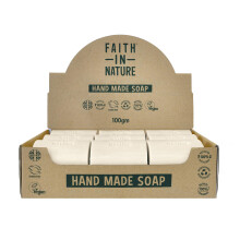 Faith In Nature Natural Tea Tree Hand Soap Bar, Cleansing, Vegan & Cruelty Free, No SLS or Parabens, Multi Box 18 x 100g