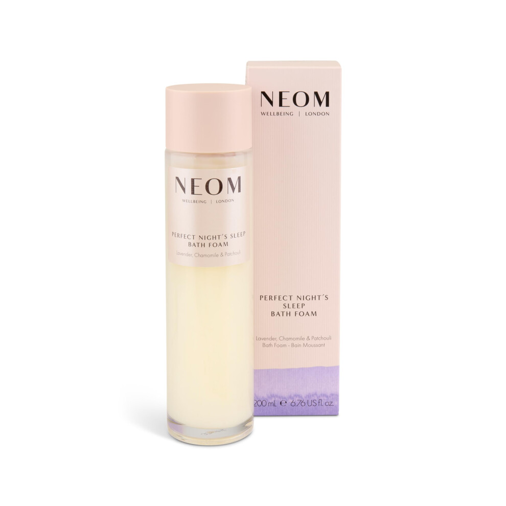Neom - Perfect Night's Sleep Bath Foam 200Ml | Chamomile& Patchouli Lavender