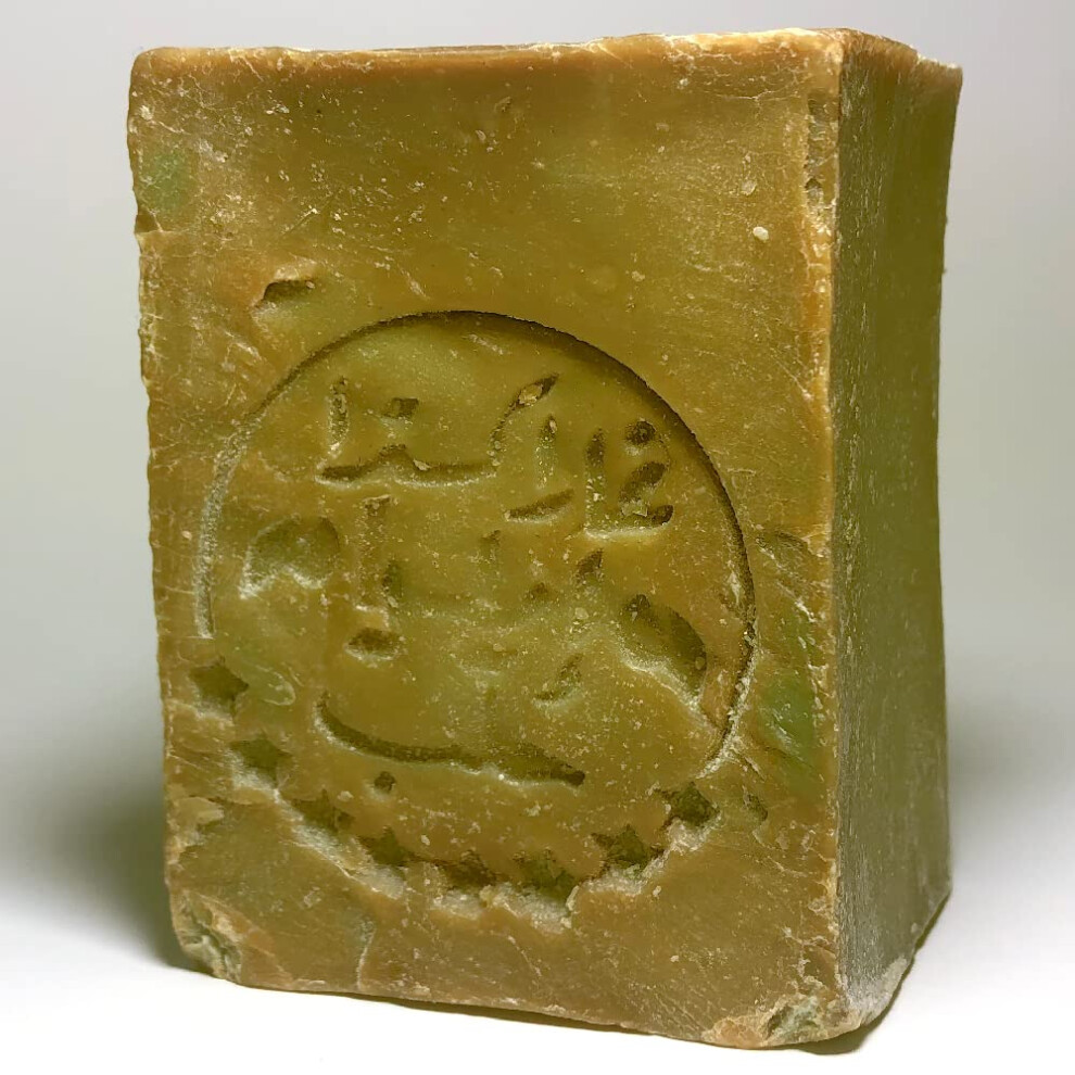 Merlinera Aleppo Soap - 200 Gr Each -%25 Laurel Oil,%75 Virgin Olive Oil, Natural & Handmade, With Cotton Bag
