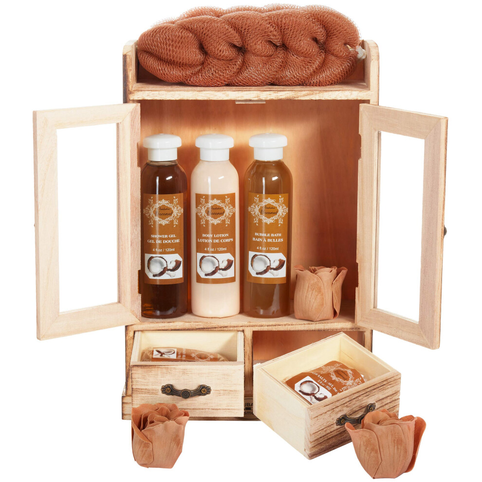 Brubaker Cosmetics 'Coconut' Bath And Body Gift Set (10 Pieces)
