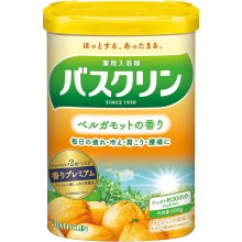 (Non-medicinal products) Bathclin bath salt Bergamot scent 600g (about 30 times) Fatigue recovery