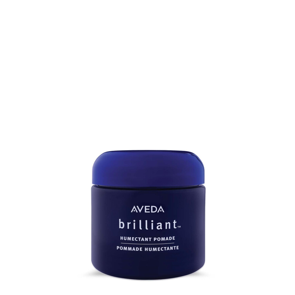 Aveda Brilliant Humectant Pomade | Hair Pomade Enhances Curl | Adds Shine And Definition | For Curly & Coily Hair Types, 75Ml