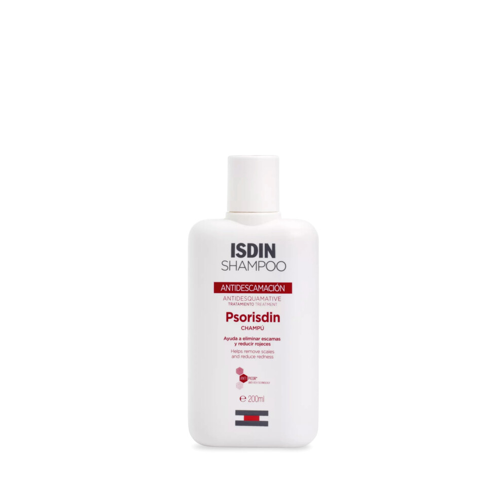 Isdin Psorisdin Psoriasis Control Shampoo (200Ml) | Eliminates Flaking And Reduces Redness | Relieves The Itching That Comes With Flaking