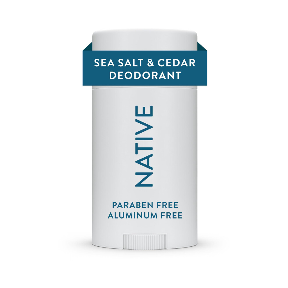 Native Sea Salt & Cedar Deodorant (2.65 Oz / 75 G)