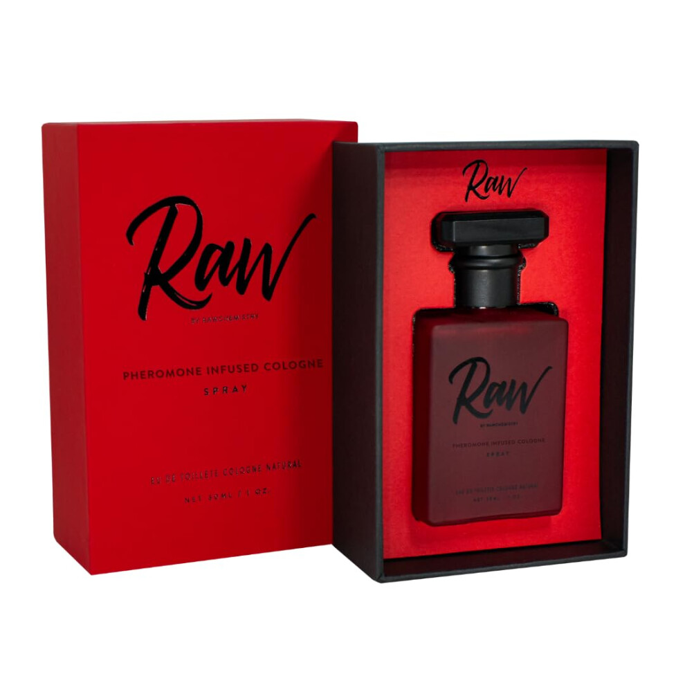 Rawchemistry Raw Pheromone Infused Cologne For Men ? Men's Cologne Spray Infused With Pheromones ? Raw Fragrance For Men