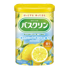 (Non-medicinal products) Bathclin bath salt Lemon scent 600g (about 30 times) Fatigue recovery