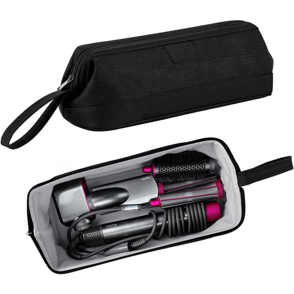 Bubm Portable Travel Storage Bag Carrying Case Compatible With Dyson Supersonic Hair Dryer/Dyson Airwrap Styler/Shark Flexstyle Air Styling & Drying