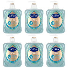 Carex Advanced Care Sea Minerals Antibacterial Hand Wash, 3x More Moisturisers, Clean & Protect Hands, Bulk Buy, Pack of 6 x 500 ml