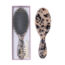 Silkie Acetate Resin Ultimate Smoothing Boar Bristle Brush Shine Detangling Straightening Gloss Natural Wigs Hair Extensions Slick Polish Curly Fine