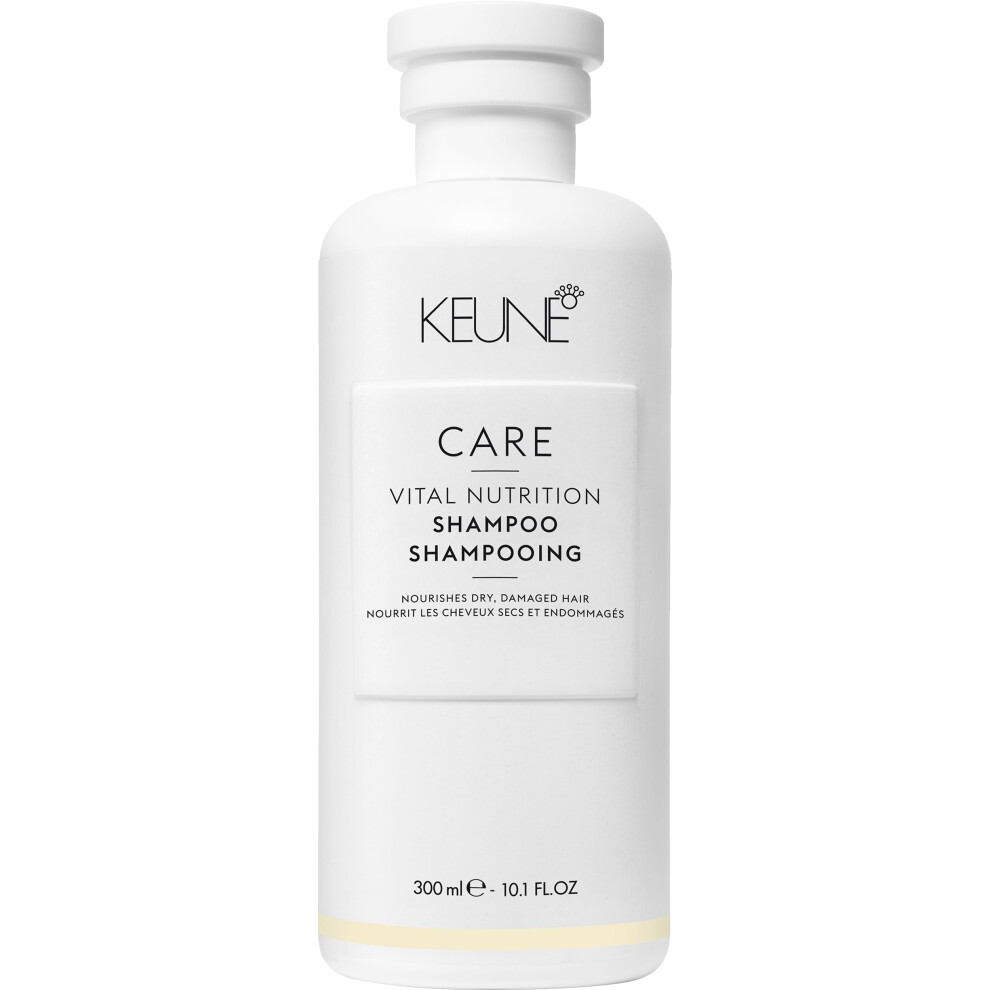 Keune Care Line Vital Nutrition Shampoo - Moisturizing Shampoo For Dry Hair 300 Ml