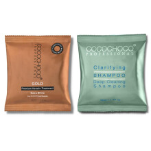 Cocochoco Gold Brazilian Keratin Hair Treatment KIT 50 ml Treatment & 50 ml Clarifying Shampoo KIT