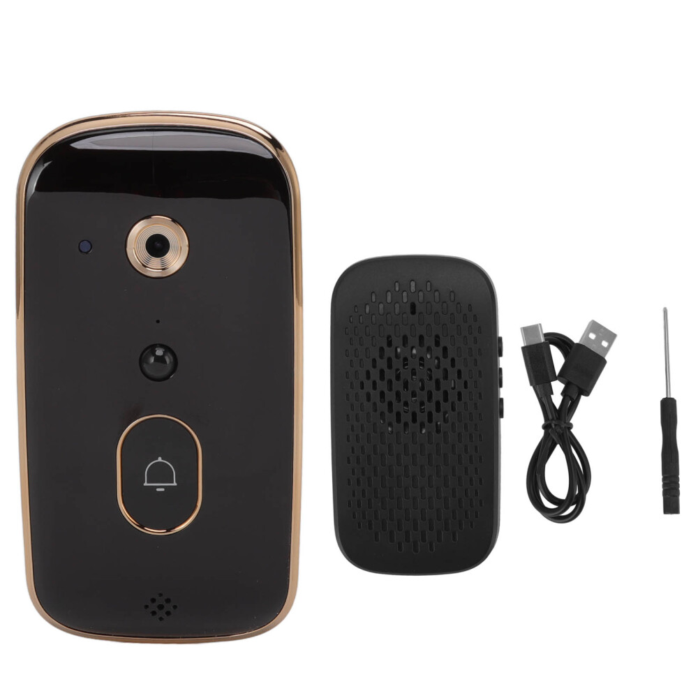 Video Doorbell Camera 720P, Cloud Storage Subscription, Indoor Outdoor Surveillance With Intelligent Motion Detection, Night Vision Ir Illuminators 9464372501281