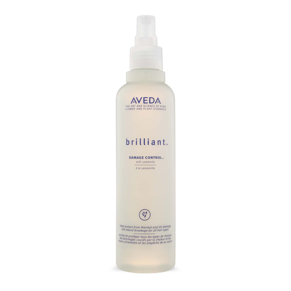 Aveda Brilliant Damage Control | Detangling Spray | Heat Protection Spray For Hair | Reduces Damage And Breakage, 250Ml