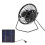 Quiet Operation Desk Fan with Various Power Method, Compatible with Solar Panel for Eco-Friendly Cooling 8
