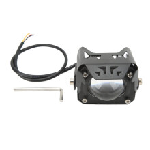Luces LED todoterreno de alta luminosidad, tipo cápsula, de doble color, para conducción, niebla y trabajo, con ajuste universal y refrigeración