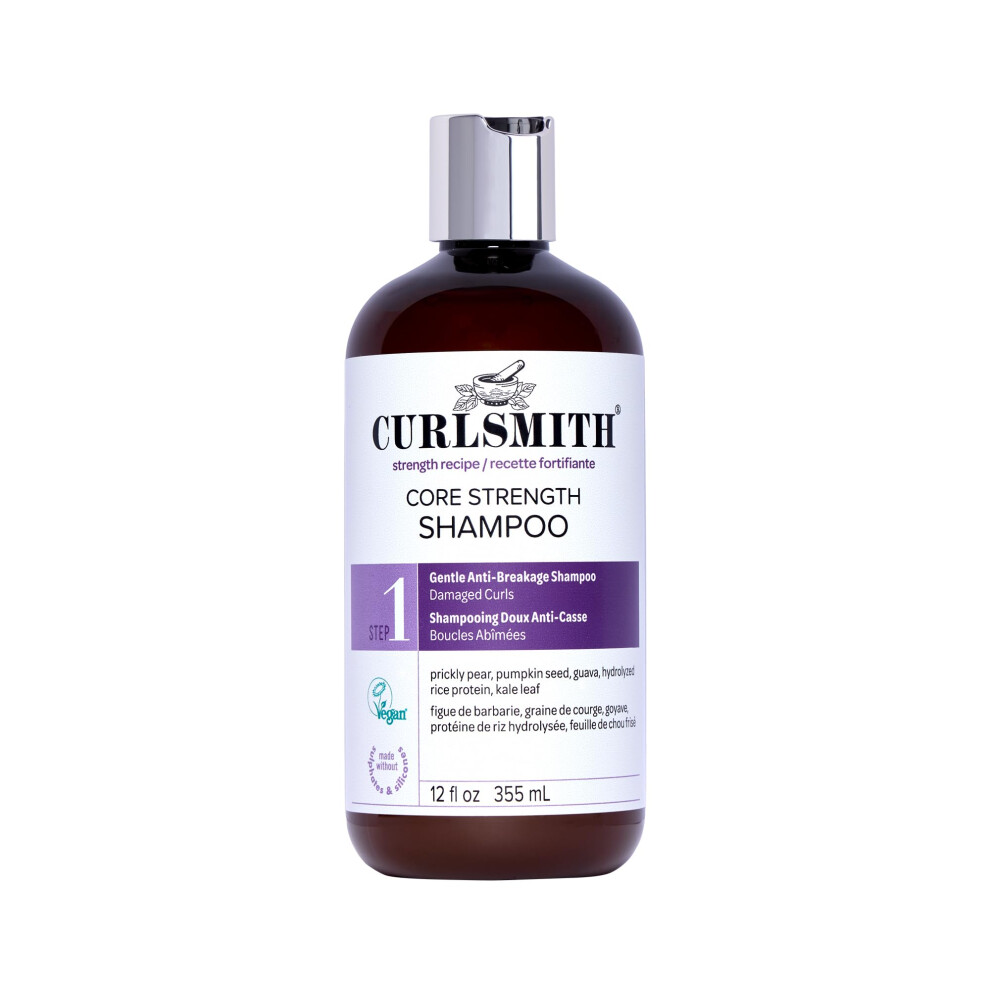 Curlsmith ? Core Strength Shampoo, Gentle Protein-Rich For Frequent Use (355Ml)