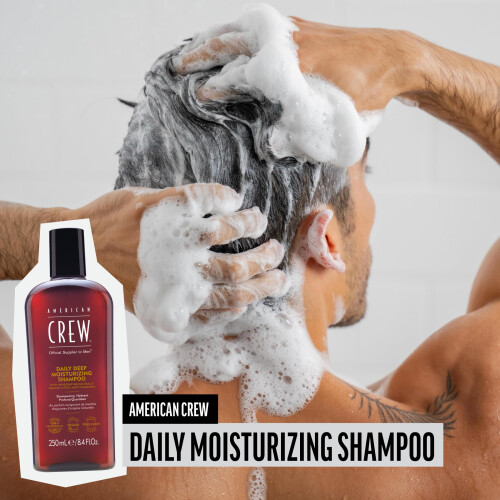 American Crew AMERICAN CREW Daily Moisturising Shampoo 1000ml 2