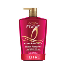 L'Or?al Paris Elvive Colour Protect Shampoo, with Pure Vitamin Cg and UV filters, for Coloured & Highlighted Hair, Suitable for all hair textures,