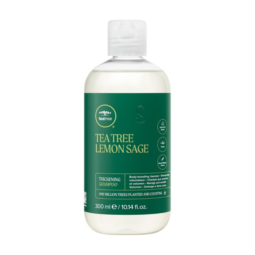 Tea Tree White Paul Mitchell Lemon Sage Thickening Shampoo 300Ml,