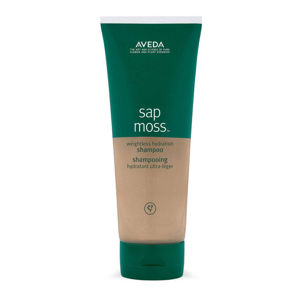 Aveda Sap Moss Weightless Hydration Shampoo | Gently Cleanses | Silicone Free | Hair Shampoo For Normal To Dry Hair | 94% Naturally Derived*, 200Ml