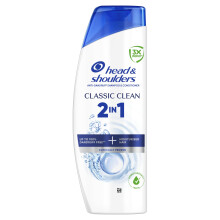 Head & Shoulders Classic Clean Anti-Dandruff 2-in-1 Shampoo, Six-Pack,6 x 250 ml, Clinically Proven Deep Clean, UK number 1 Shampoo