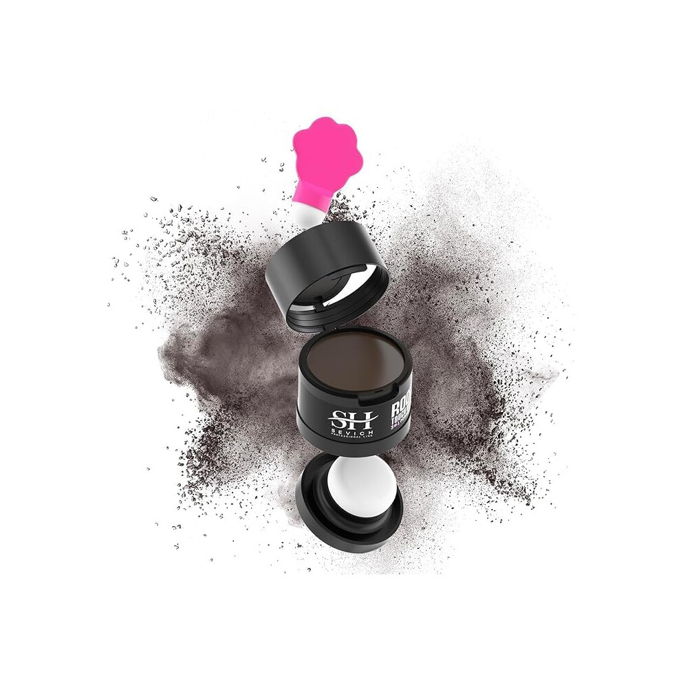 Sevich Gray Hairline Powder 2.0?Instantly Conceals Hair Loss, Root Touch Up Powder, Hair Shadow Toppers For Women & Men Thinning Hair, Windproof &